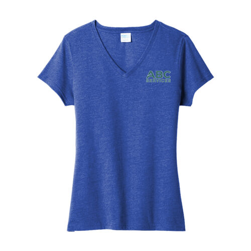 LC - Women's Fan Favorite Blend V Neck Tee Thumbnail