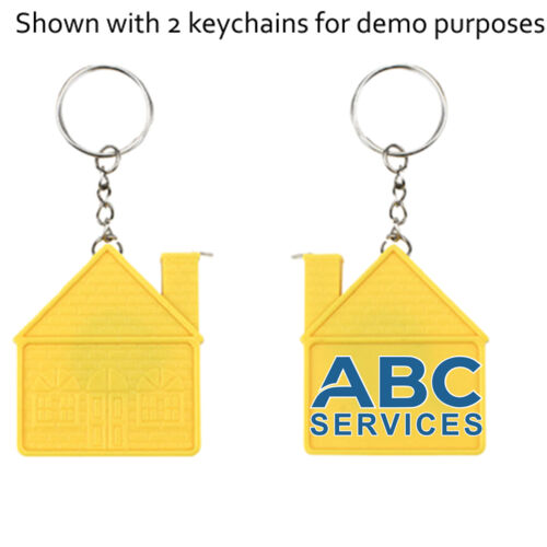 HC - House Shape Tape Measure Keychain Thumbnail